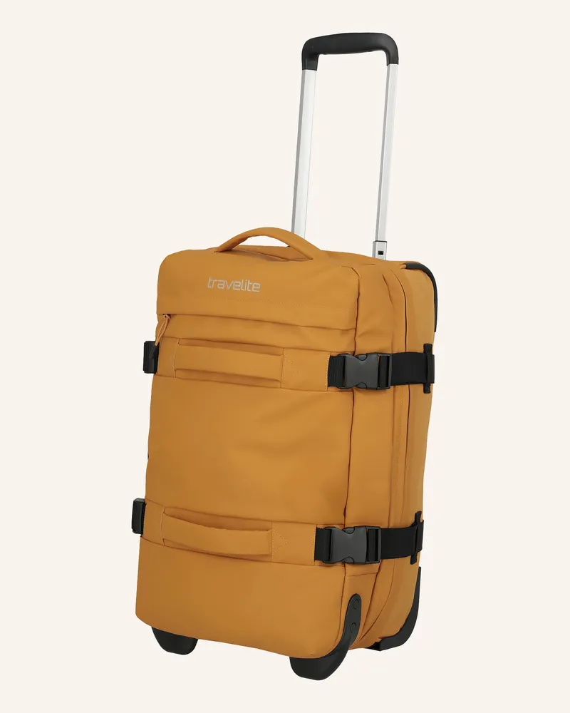 Travelite Trolley Bolonia Small gelb Dunkelgelb