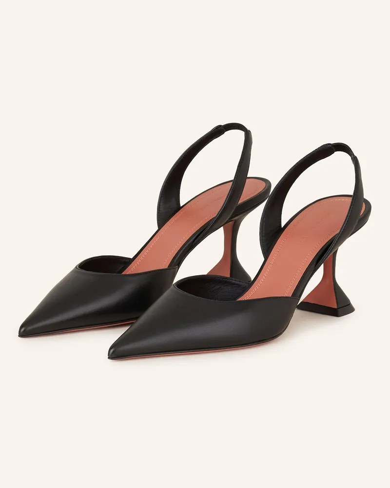 Amina Muaddi Slingpumps HOLLI Schwarz