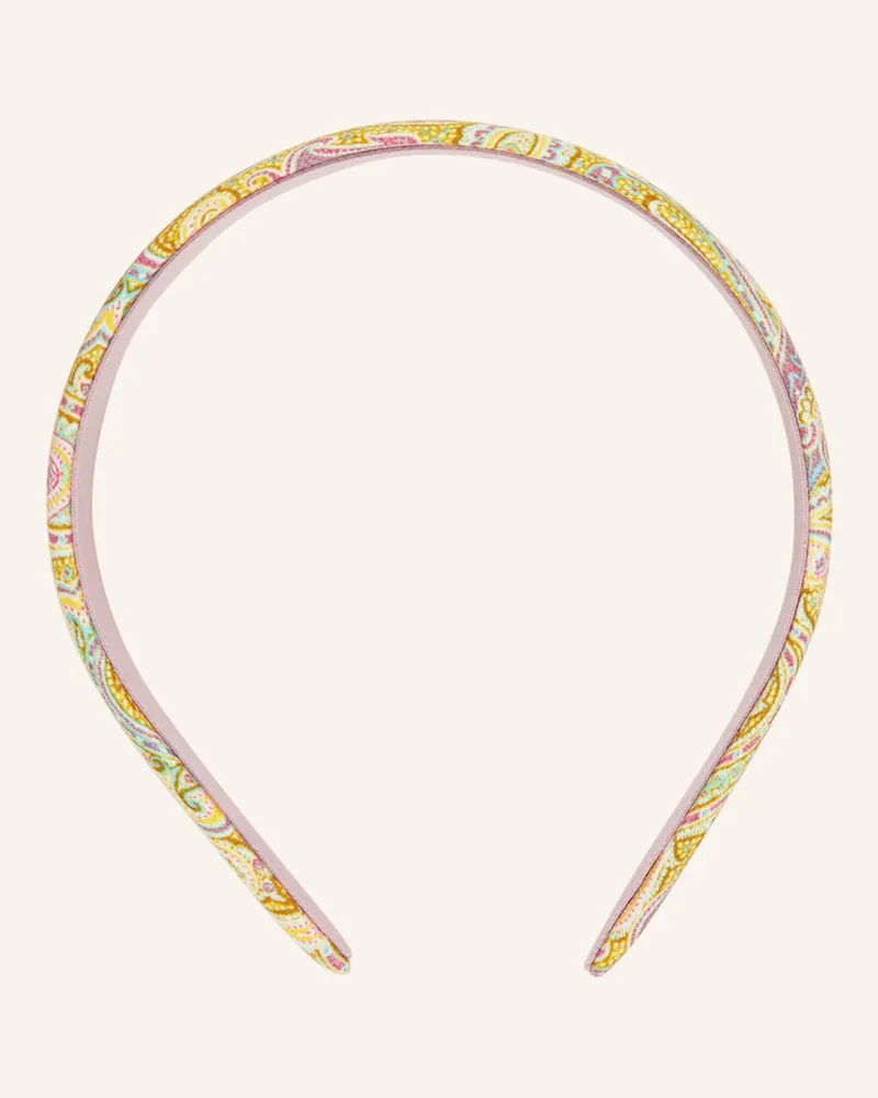 Etro Haarreif Gelb