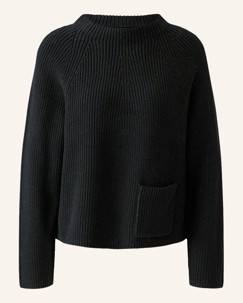 Oui  Pullover Riya schwarz Schwarz