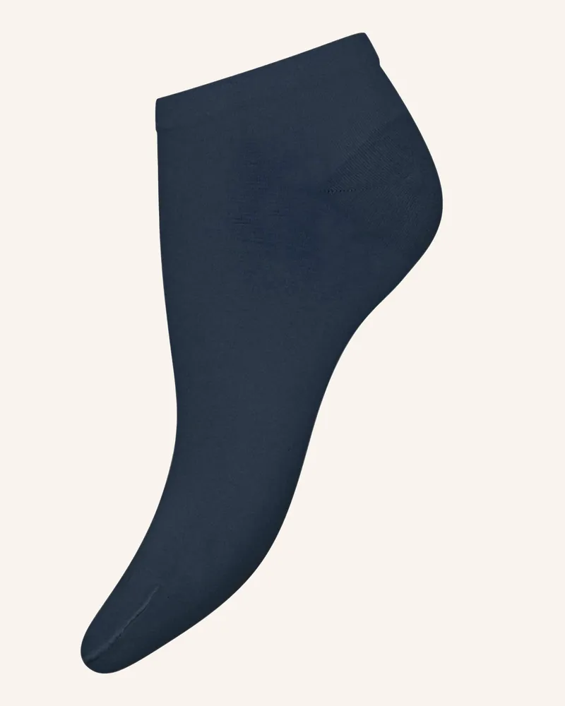 Wolford Socken SNEAKER COTTON SOCKS Dunkelblau