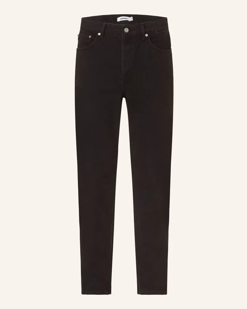 Sandro Jeans Regular Fit Schwarz