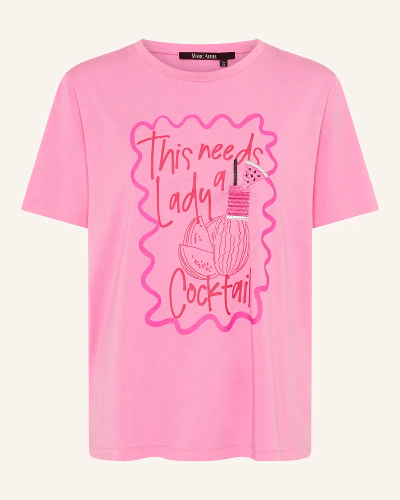 MARC AUREL Shirt pink Pink
