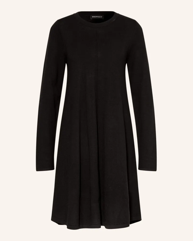Repeat Strickkleid Schwarz