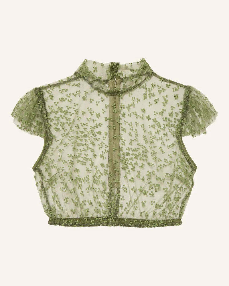 KINGA MATHE Dirndlbluse HEIKI Khaki