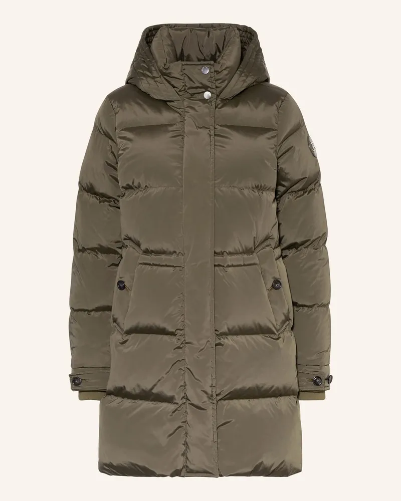 Woolrich Daunenmantel ALSEA Gruen