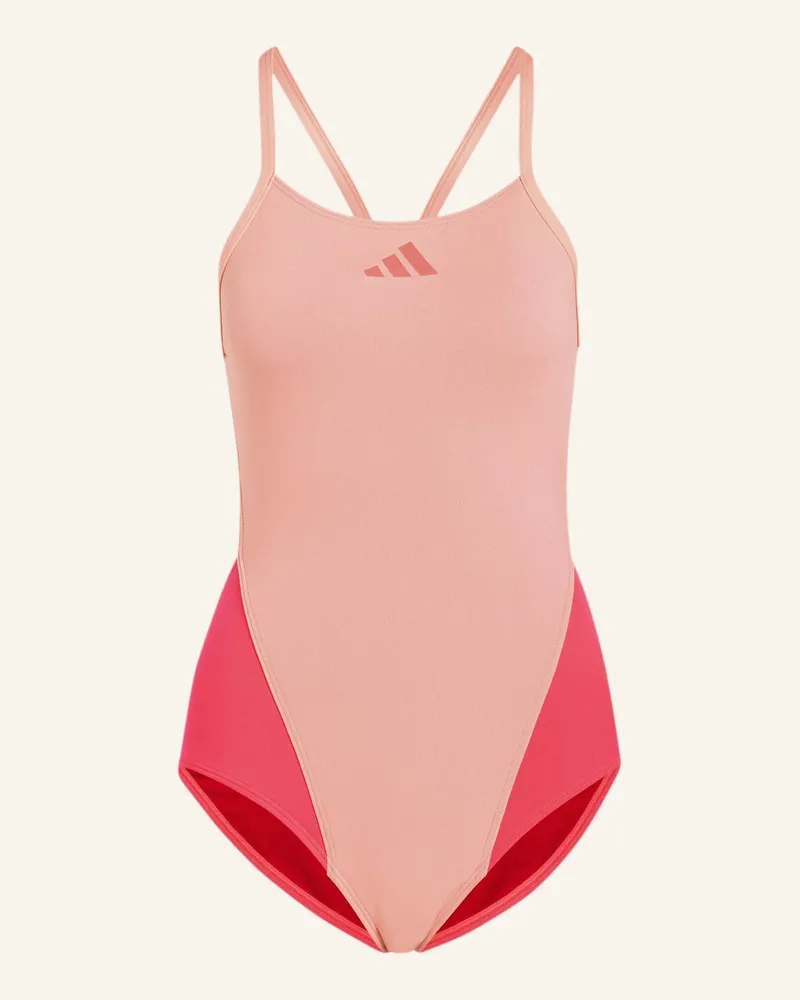 adidas Badeanzug Ripstream Team Thin Straps C-Back pink Pink