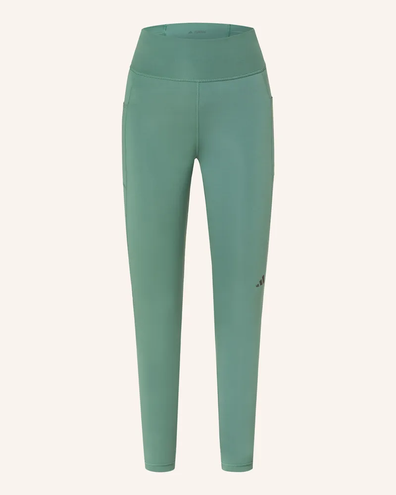 adidas Lauf-Tights OWN THE RUN 7/8 Petrol