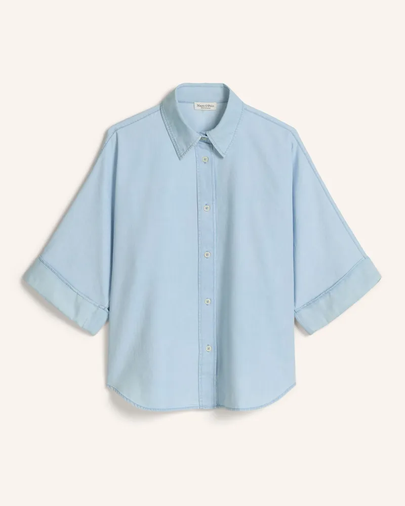 Marc O'Polo Bluse blau Hellblau