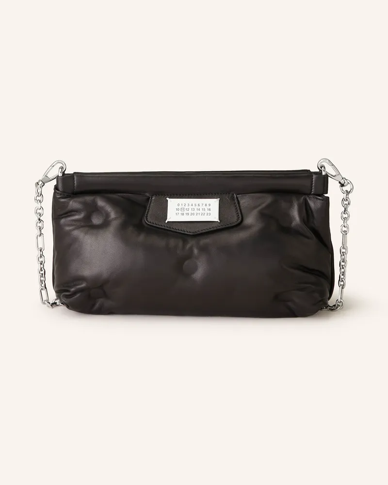 Maison Margiela Clutch Glam Slam schwarz Schwarz