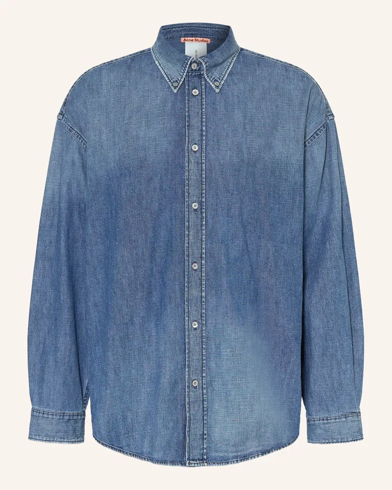 Acne Studios Jeanshemd Comfort Fit blau Blau