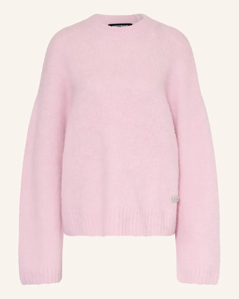 WRSTBHVR Pullover Enci Mit Alpaka rosa Rosa