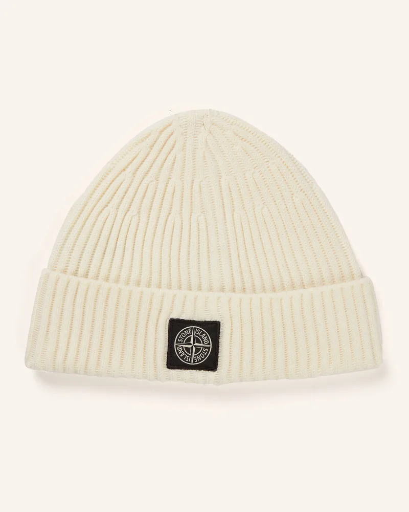 Stone Island Mütze Creme