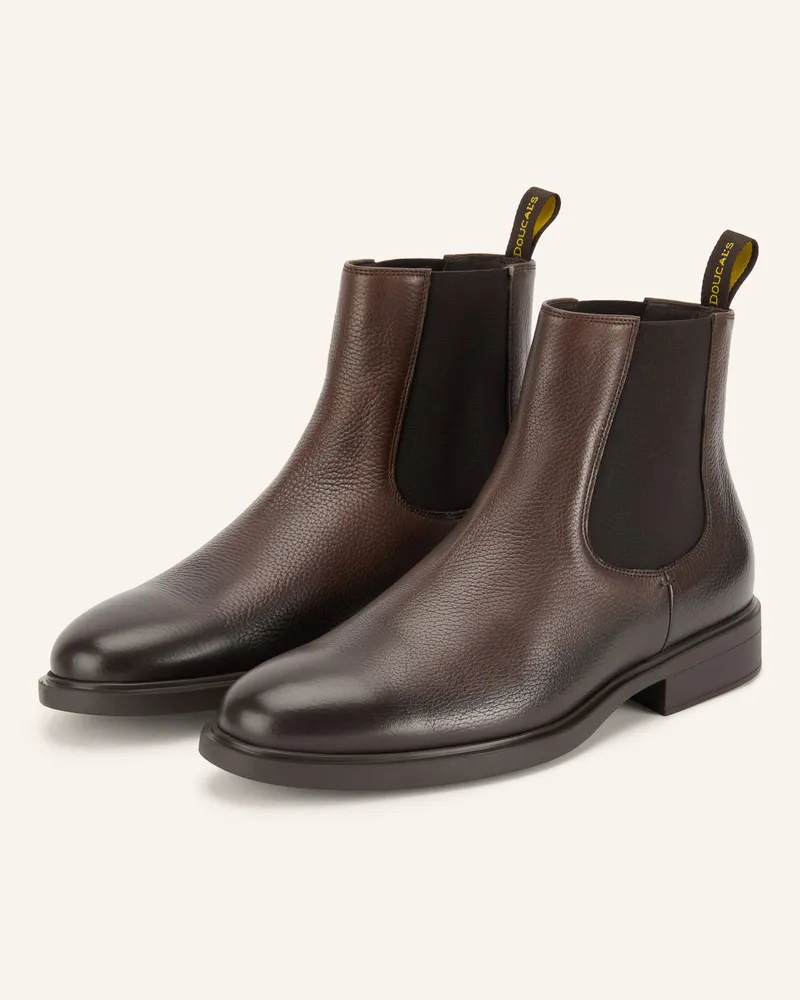 Doucal´s Chelsea-Boots braun Dunkelbraun