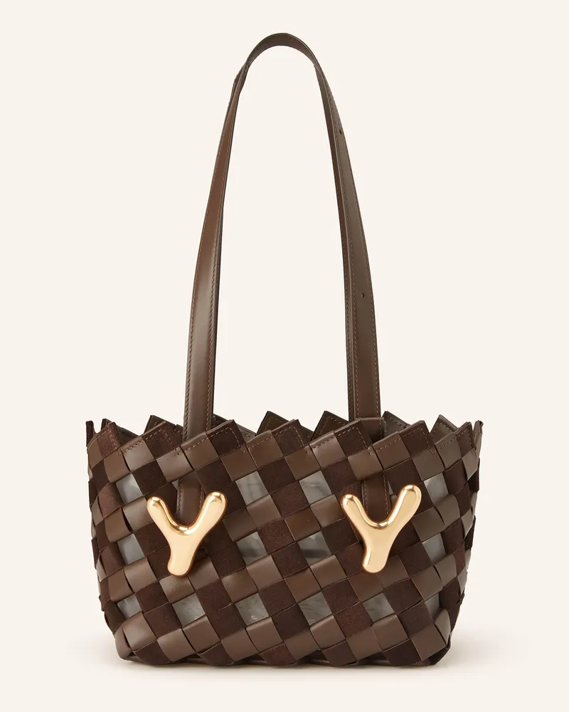 BOYY Beuteltasche braun Dunkelbraun