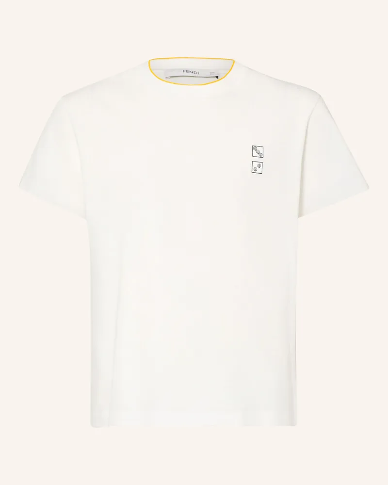Fendi T-Shirt weiss Weiss