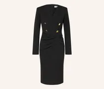 Kleid in Wickeloptik