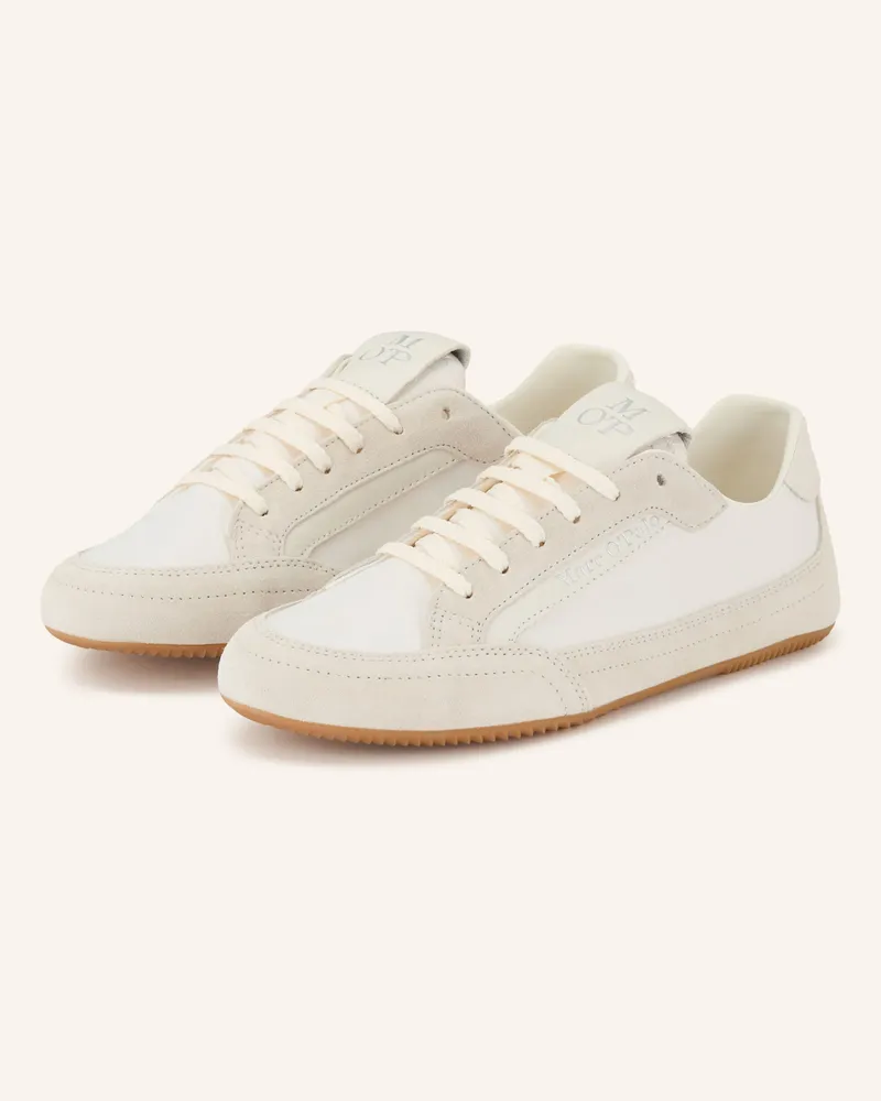 Marc O'Polo Sneaker braun Weiss