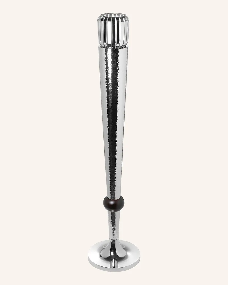 Fink Vase, Bodenleuchter MARNI Silber