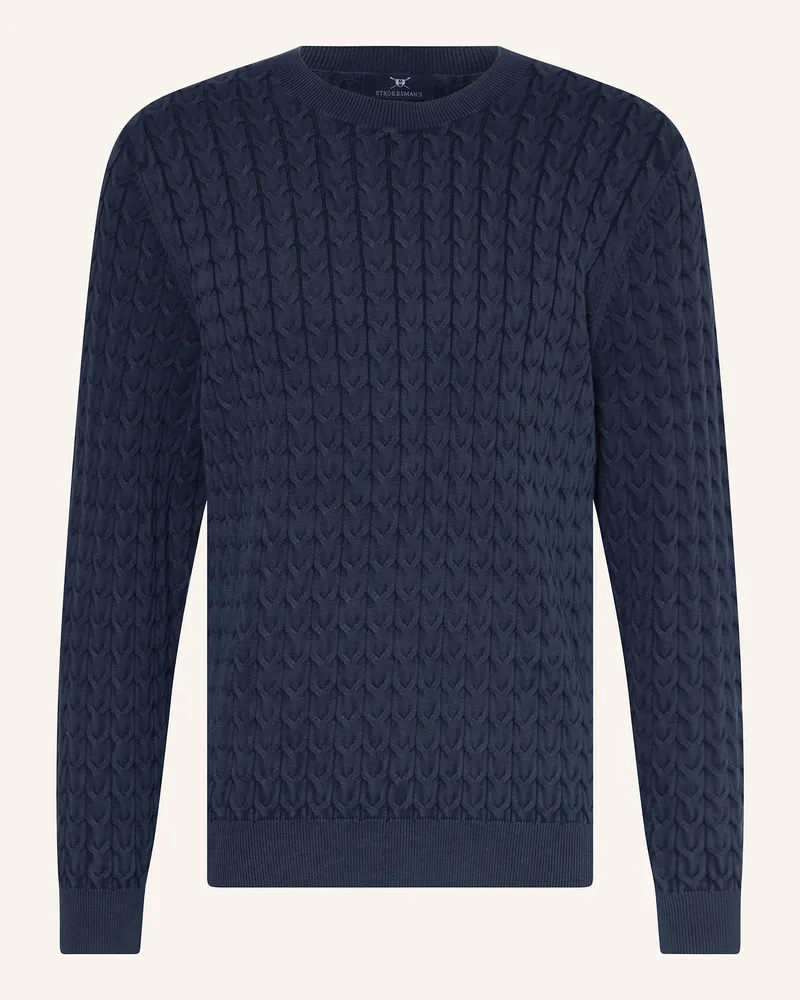 Strokesman's Strokesman Pullover blau Dunkelblau