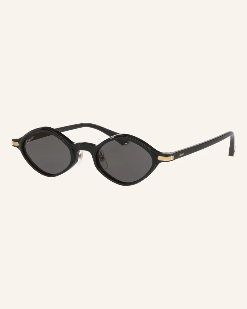 Cartier Sonnenbrille 6L001796 schwarz Schwarz