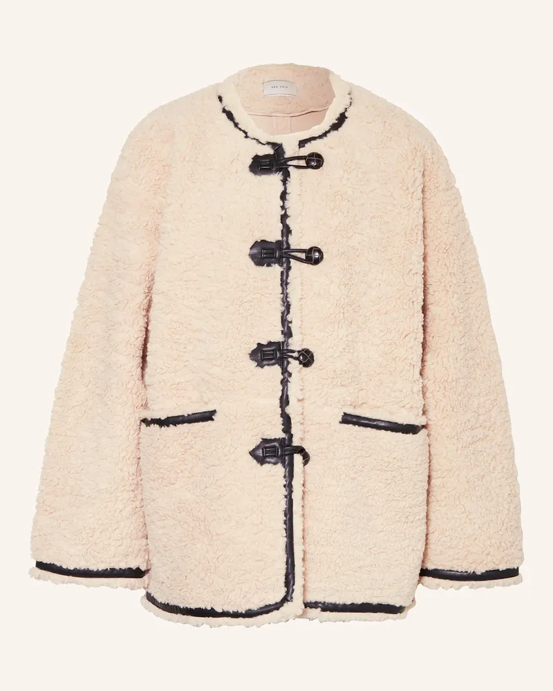 Neo Noir Teddyfell-Jacke FANNY Camel