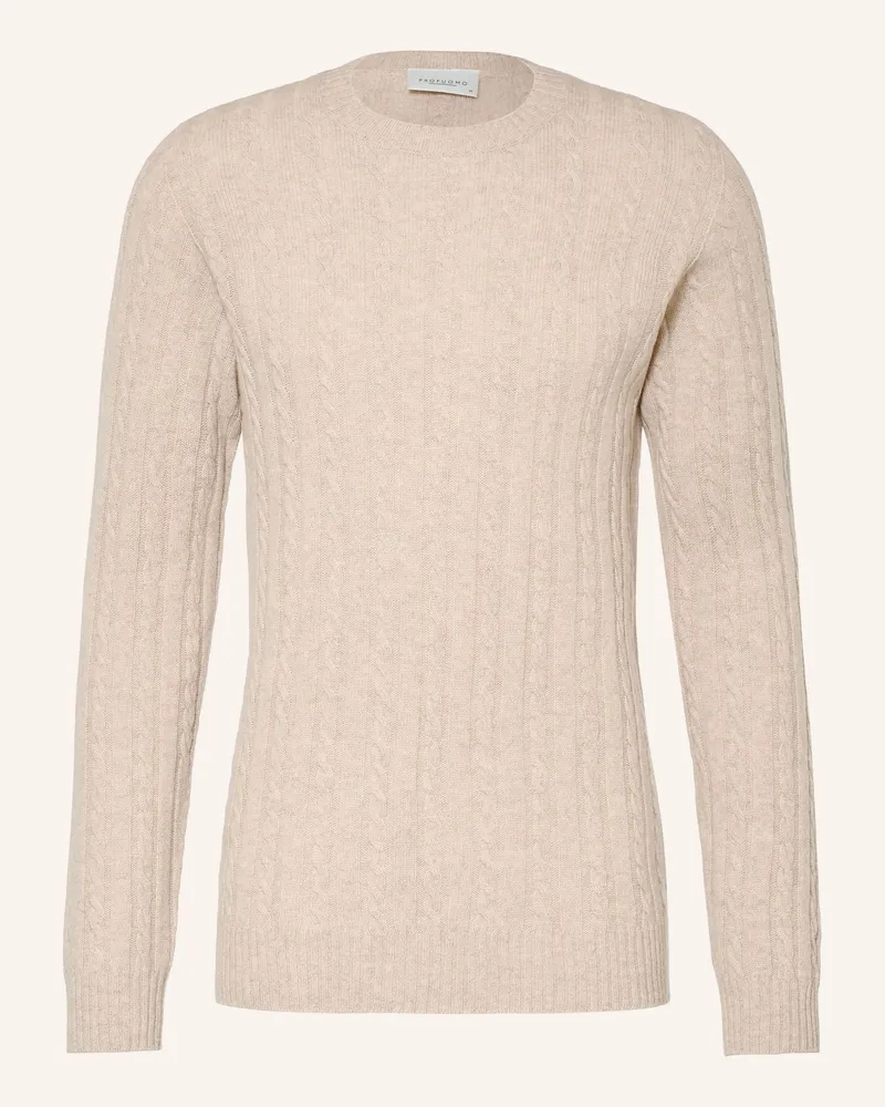 Profuomo Pullover beige Beige