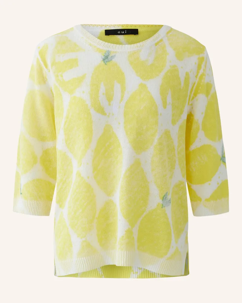 Oui  Pullover Gelb