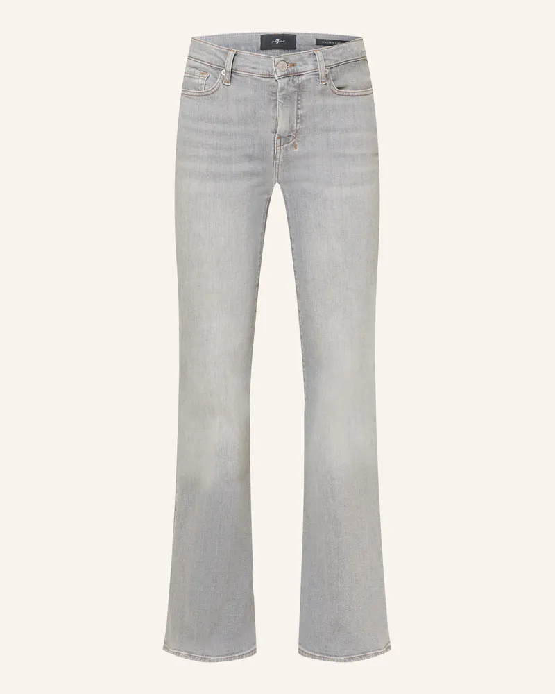 7 for all mankind Flared Jeans Dojo grau 1zu