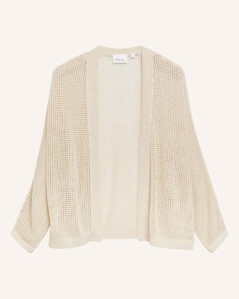 COMMA Strickjacke beige 