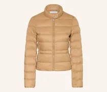 Daunenjacke beige