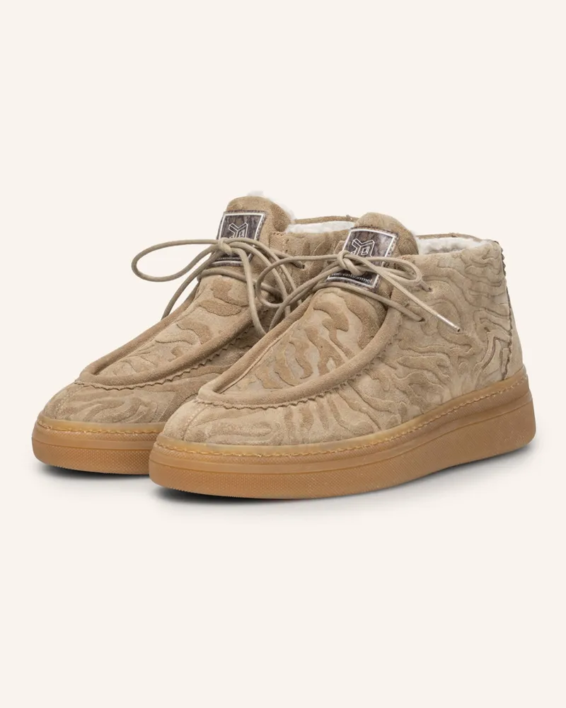 Floris van Bommel Stiefel Fygi 03 beige Taupe
