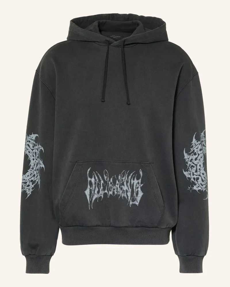 AllSaints Hoodie Helvette schwarz Schwarz