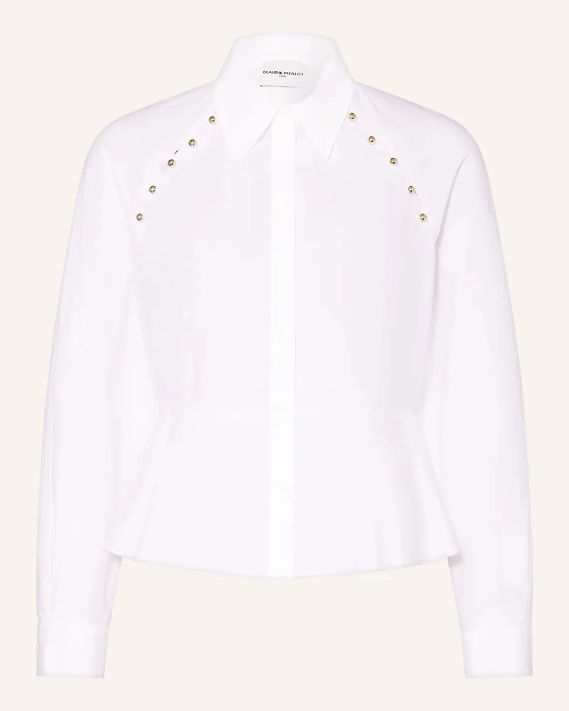 Claudie Pierlot Hemdbluse Weiss