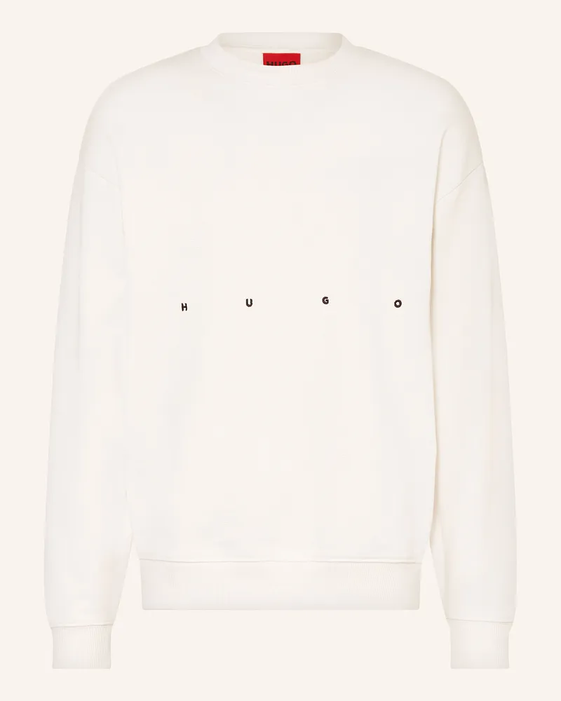 HUGO BOSS Sweatshirt DUTAP Weiss