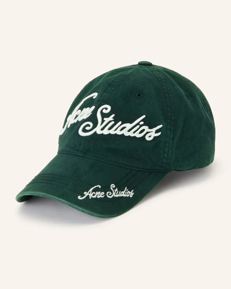 Acne Studios Cap gruen Dunkelgrün