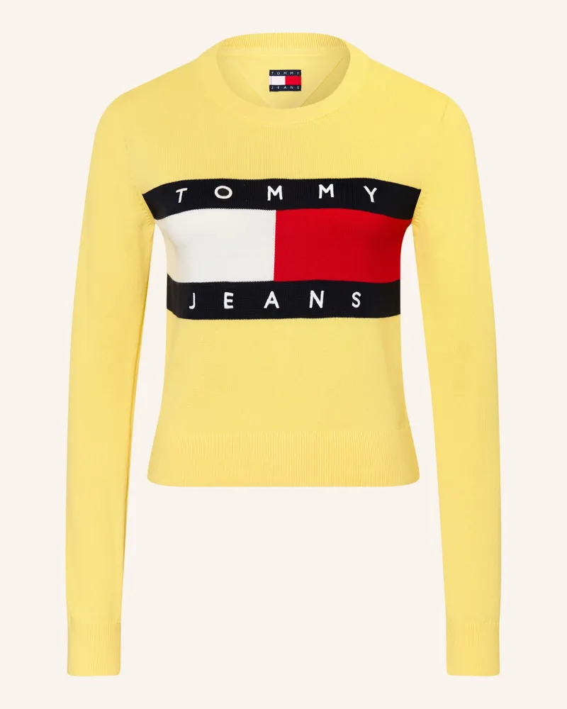 Tommy Hilfiger Pullover gelb Hellgelb