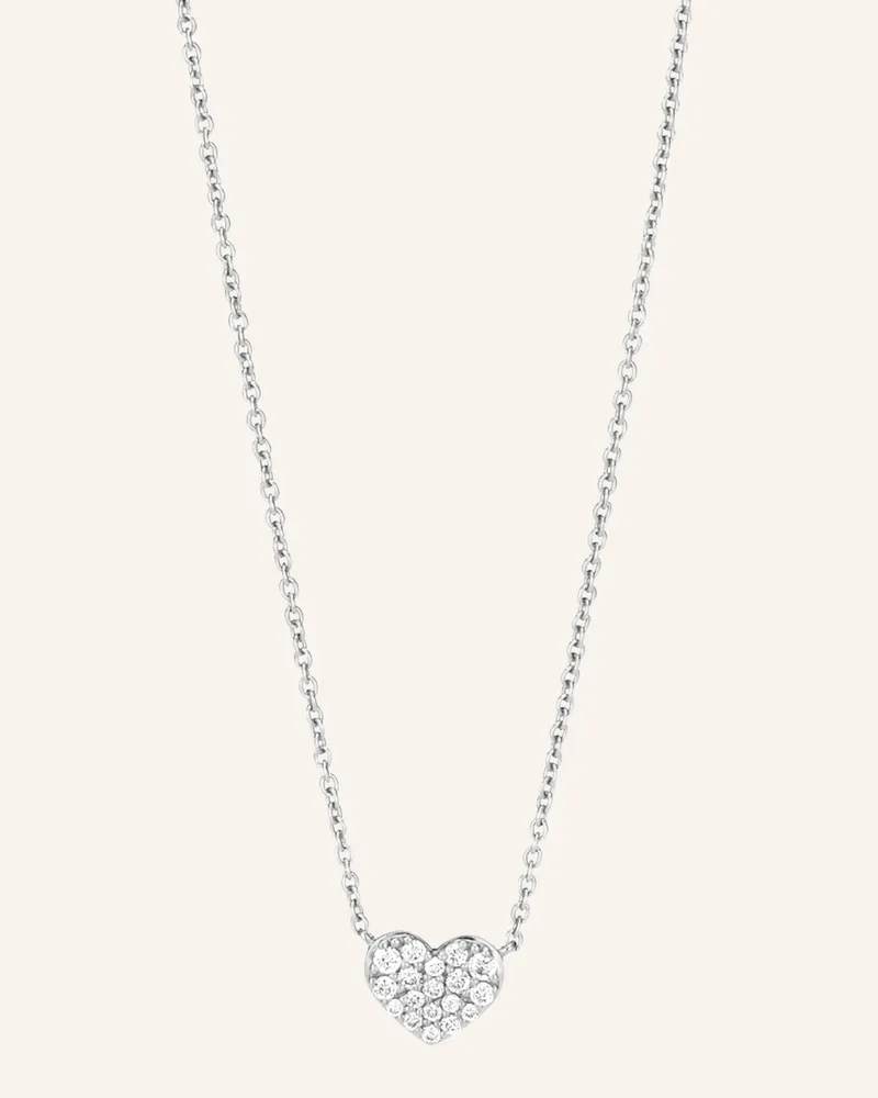 Wempe Fine Jewelry Anhänger Minimalism silber Weissgold