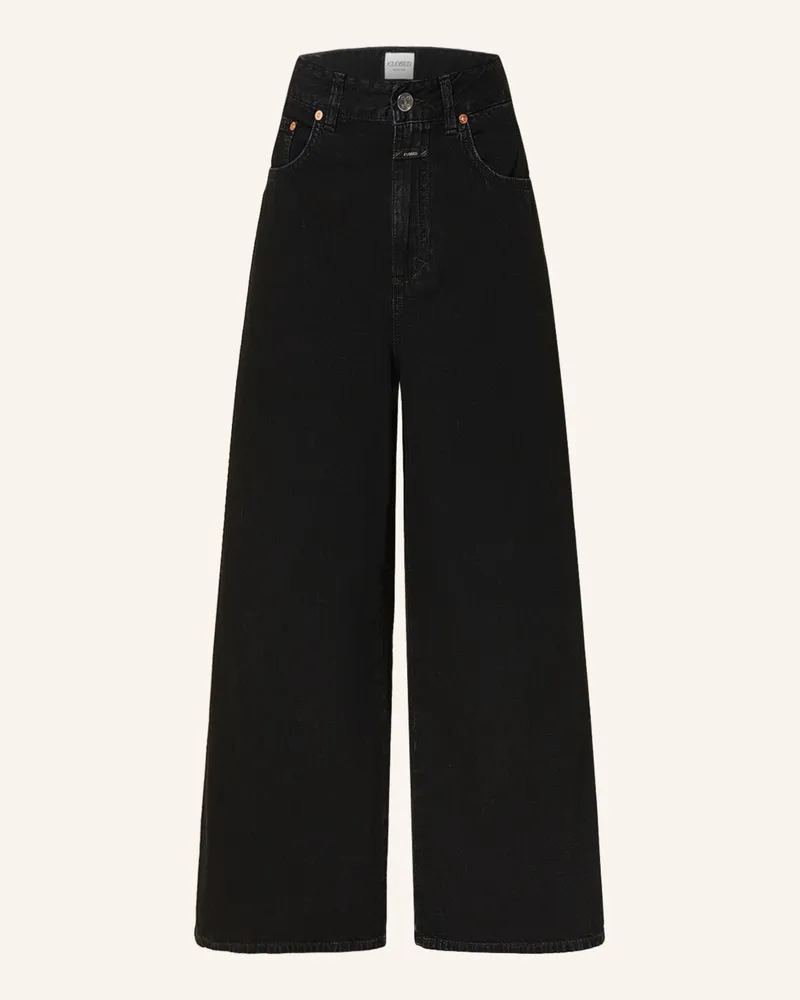 Closed Wide Leg Jeans LYNA Schwarz
