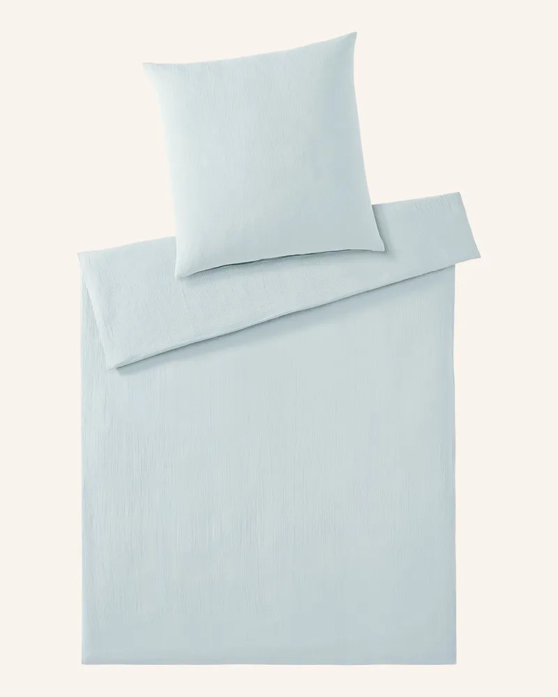 elegante Bettwäsche Smooth gruen Mint