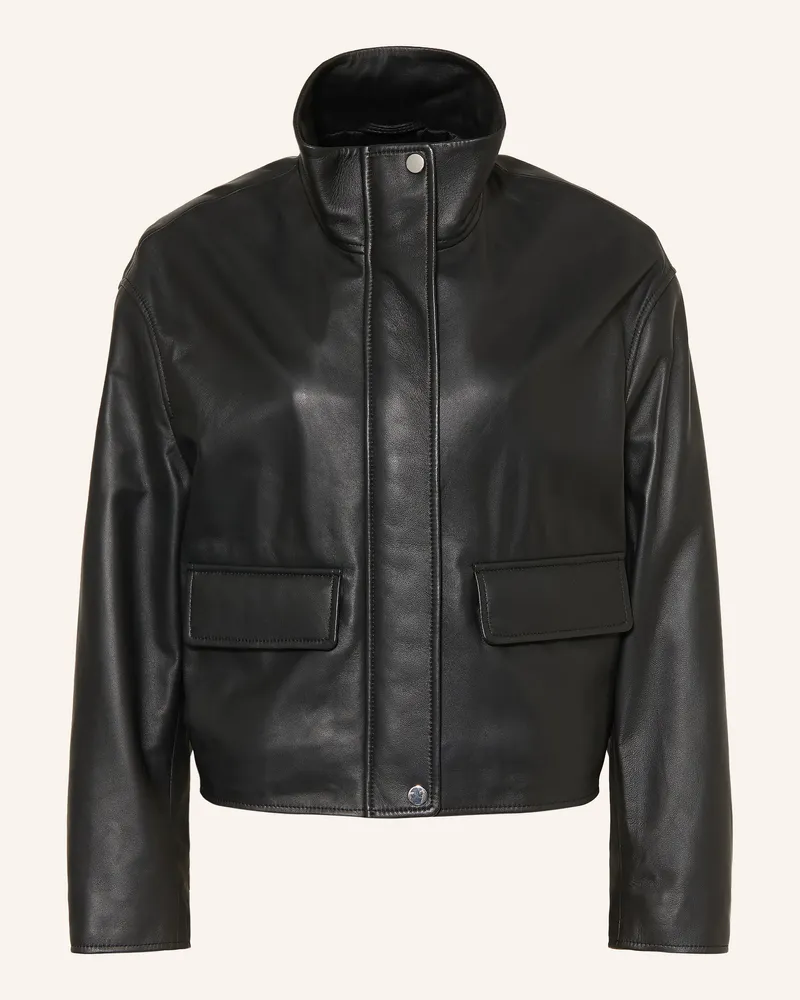 lilienfels Lederblouson schwarz Schwarz