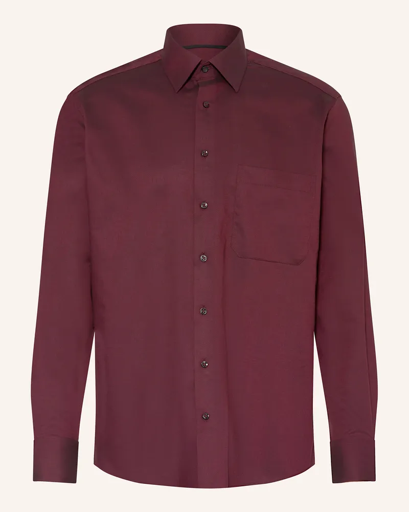 Eterna Hemd Comfort Fit Dunkelrot