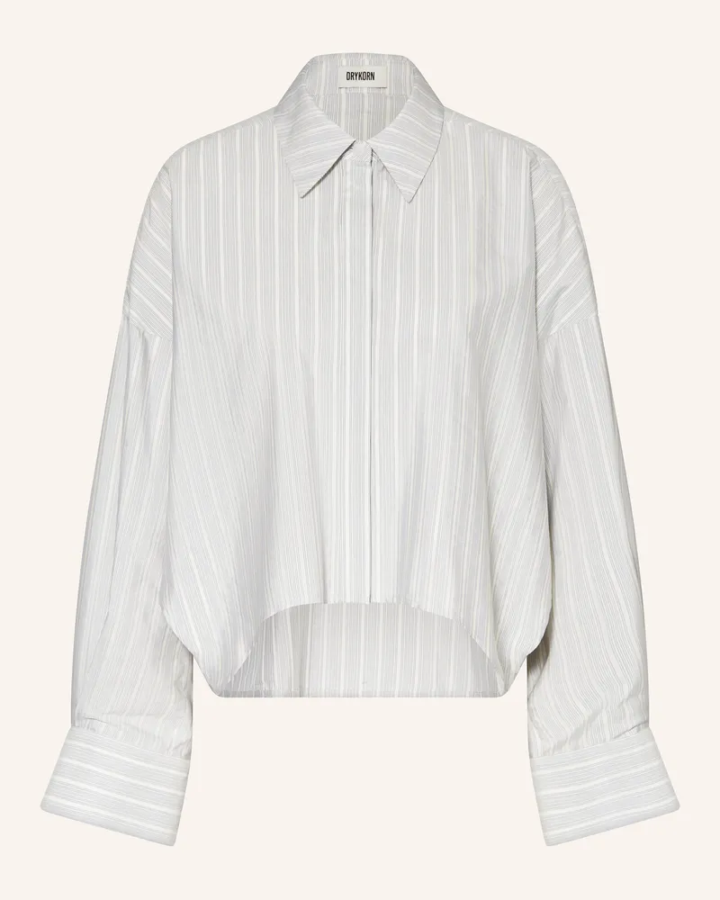Drykorn Hemdbluse OSHIA mit Seide Ecru