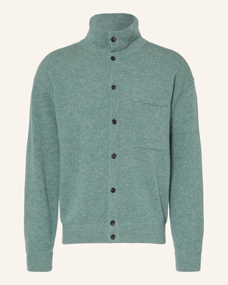 Roberto Collina Strickjacke Aus Merinowolle blau Grün