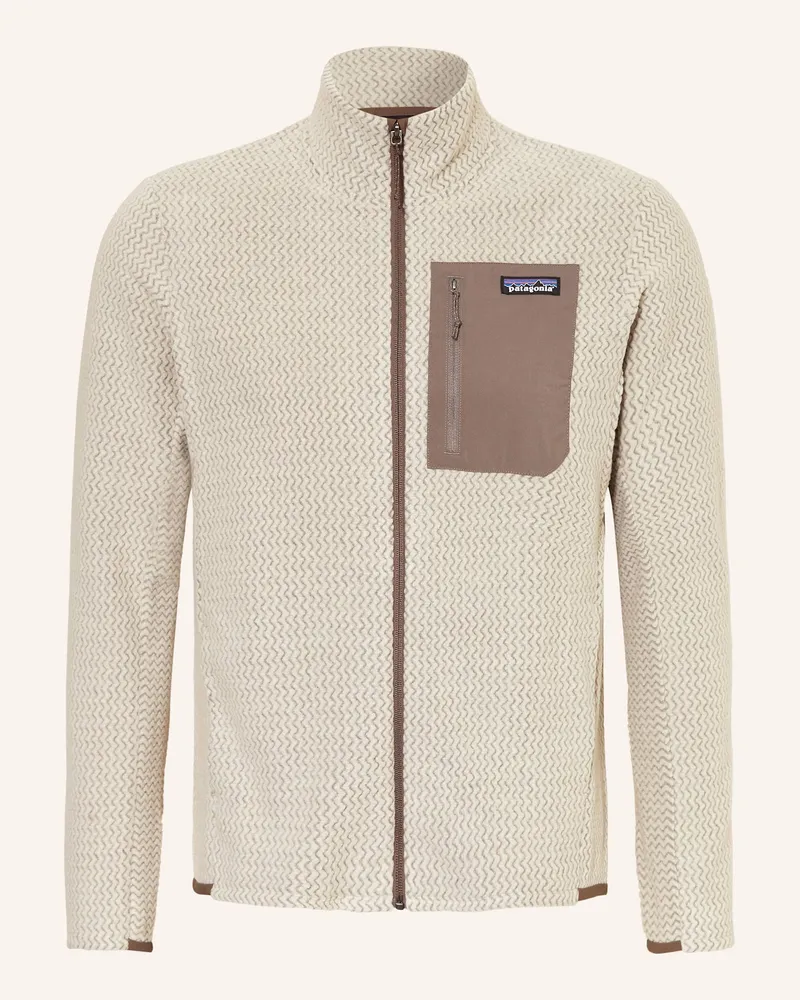 Patagonia Fleecejacke r1® Air beige Creme