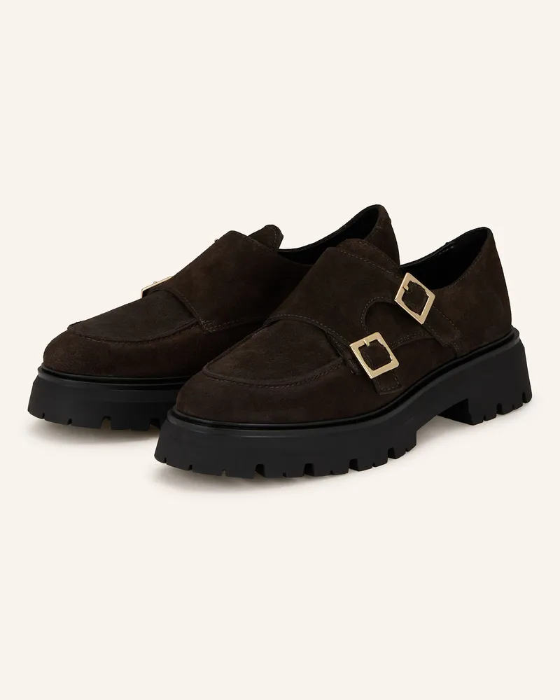 Darling Harbour Double-Monks braun Dunkelbraun