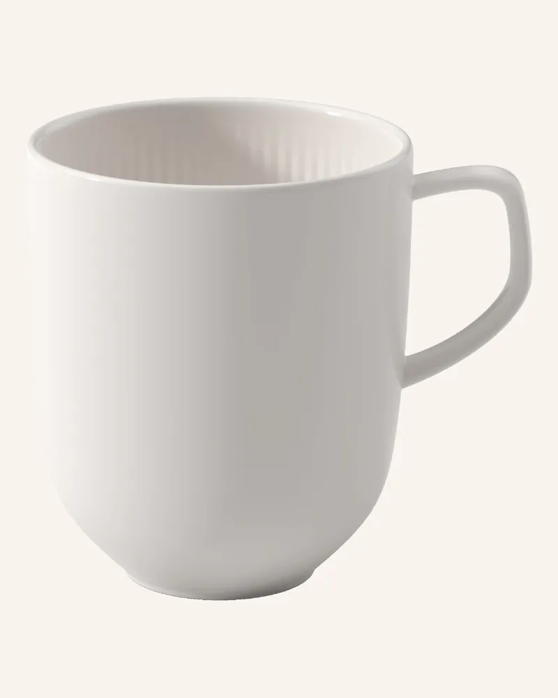 Villeroy & Boch Becher Mit Henkel Afina weiss Weiss