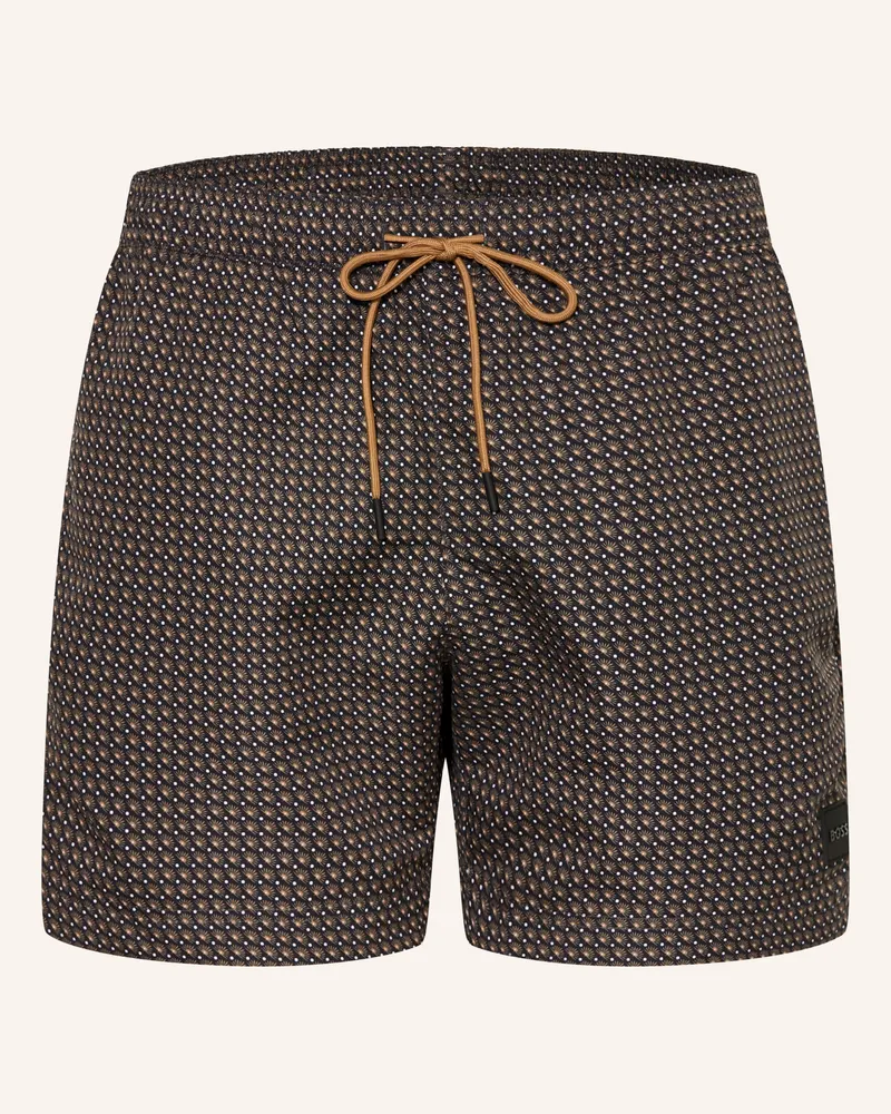 HUGO BOSS Badeshorts VIBE Schwarz