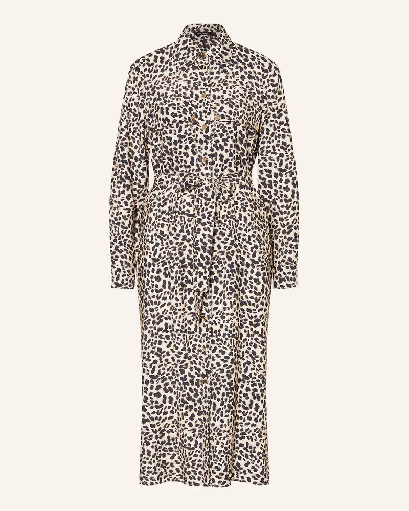 MARC AUREL Hemdblusenkleid Schwarz