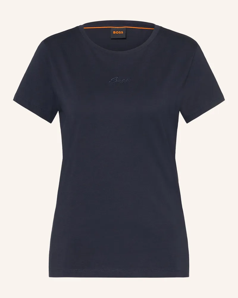 HUGO BOSS T-Shirt Elove blau Dunkelblau